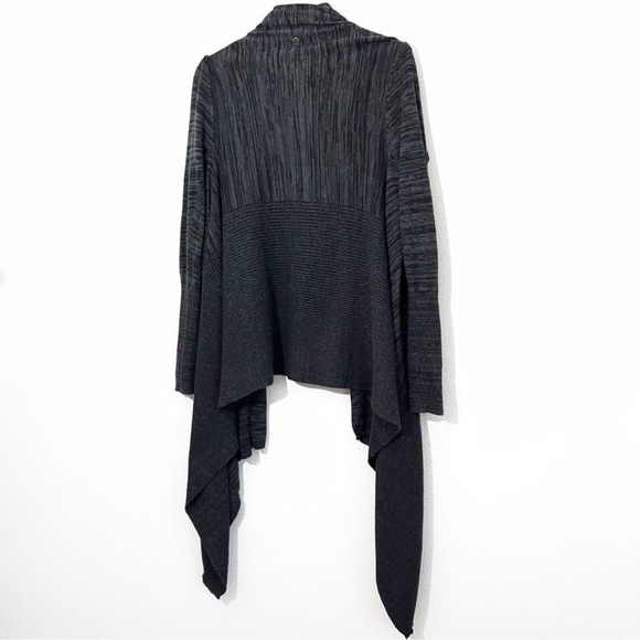 Prana Knit Open Front Cardigan Sweater Women’s Small Gray - Picture 2 of 4
